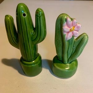 Cactus Salt & Pepper Shakers